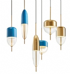 Glass pendent light