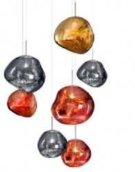 Glass pendent light