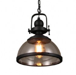 Glass pendent light
