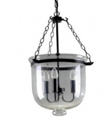 Glass pendent light
